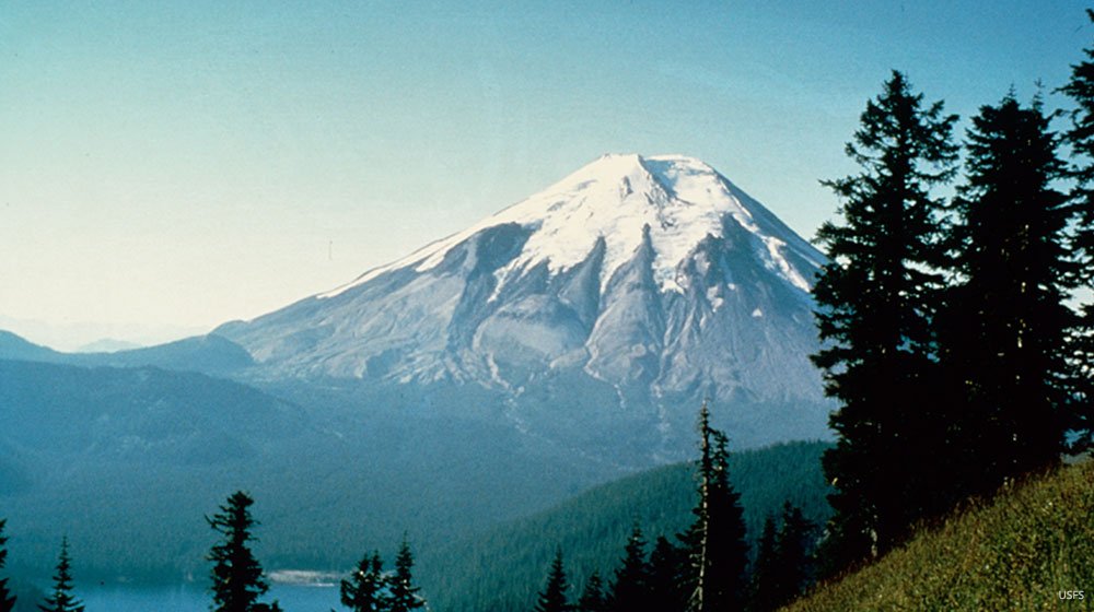 Before the eruption.